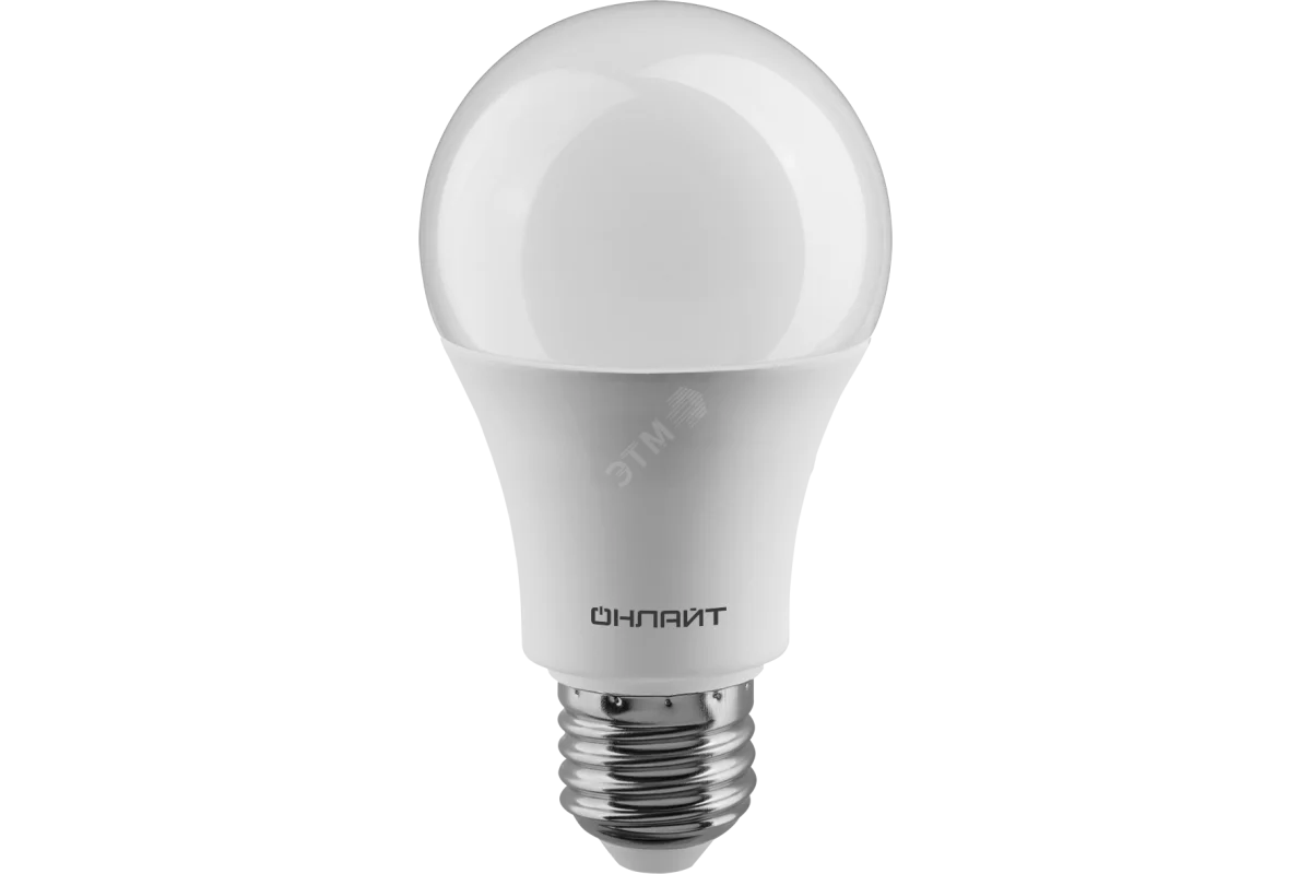 Онлайт Лампа светодиодная LED А60 20 вт Е27 4000К холодный белый свет 39269