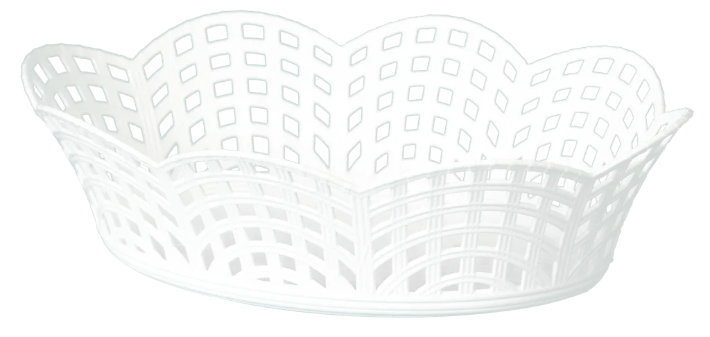 АР-ПЛАСТ Сухарница 31*24см.16009 белый