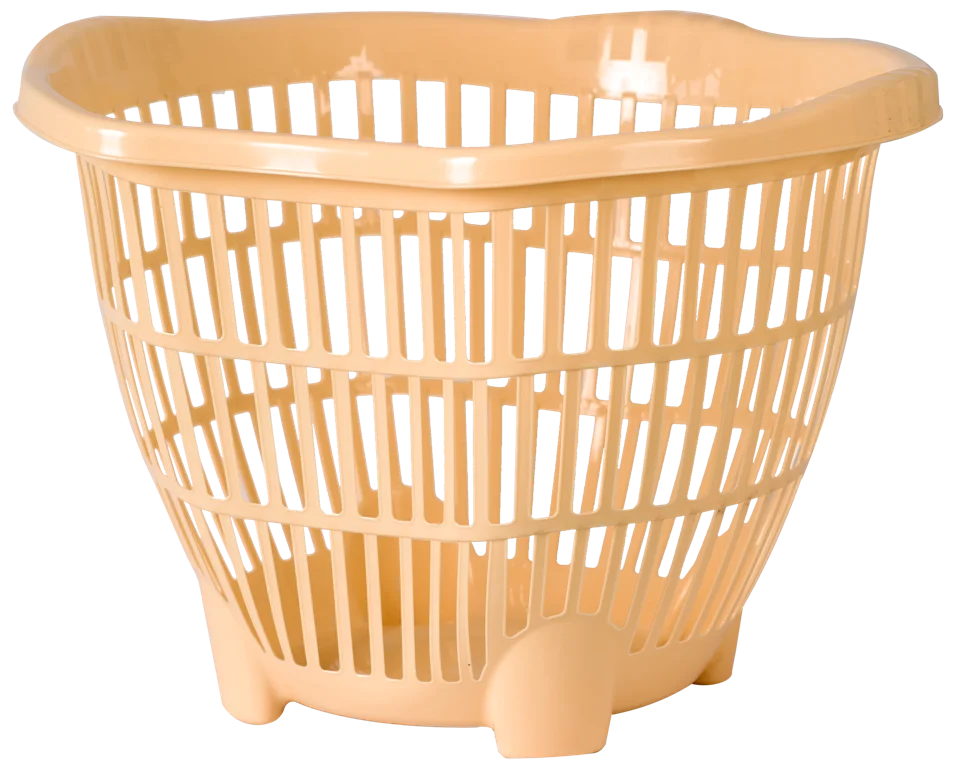 АР-ПЛАСТ Корзина для белья 30 л.15001 слоновая кость