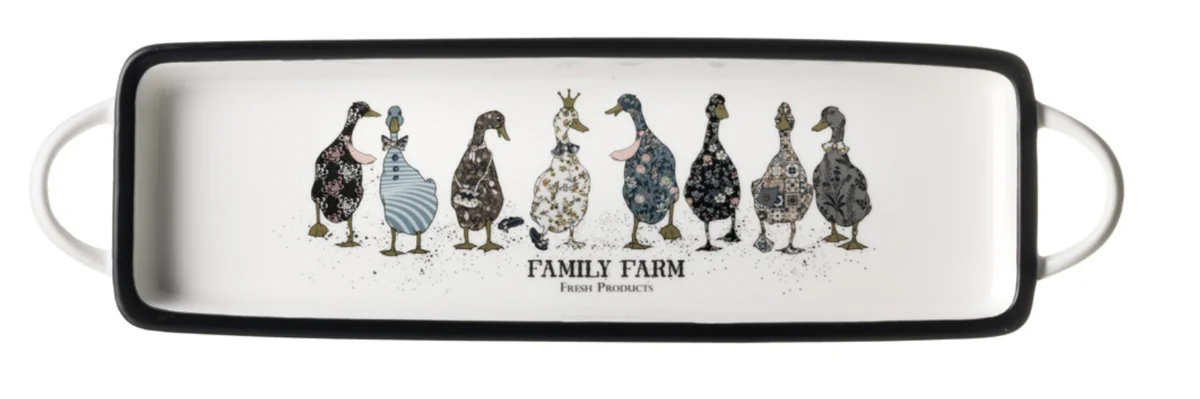 Lefard Блюдо С Ручками Family Farm Прямоуг. 42*12*3,5 См 263-1438