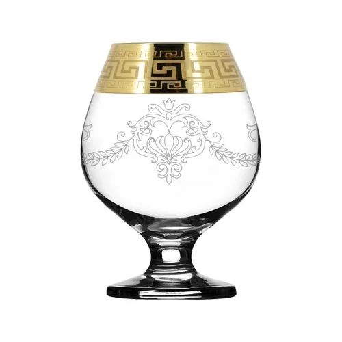 ГУСЬ ХРУСТАЛЬНЫЙ Набор бокалов для бренди 400 мл. Барокко EAV63-188