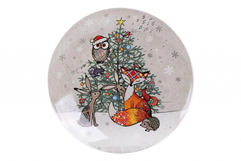 КОРАЛЛ Тарелка десертная 19 см Christmas melody NB205P/19