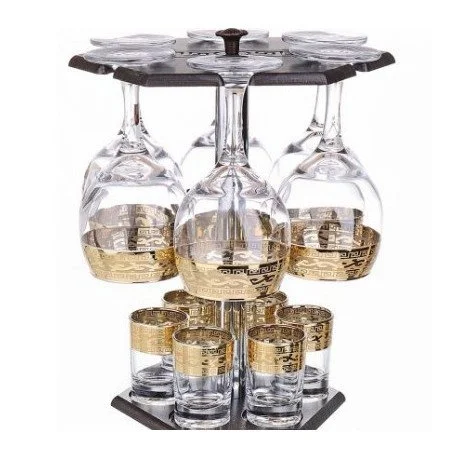 ГУСЬ ХРУСТАЛЬНЫЙ Универсальный набор 13пр. Версаче EAV08-163/837-BS/S