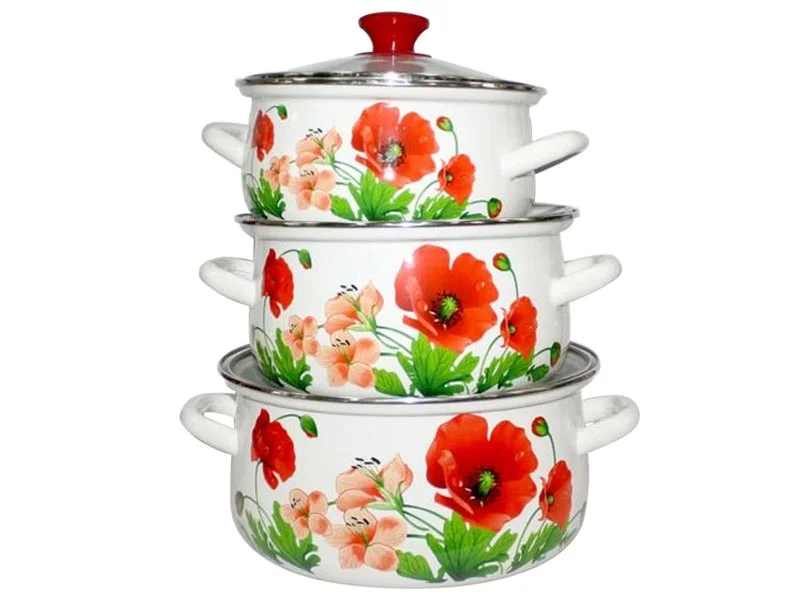 КМК Набор кастрюль (6пр.) Настроение экстра