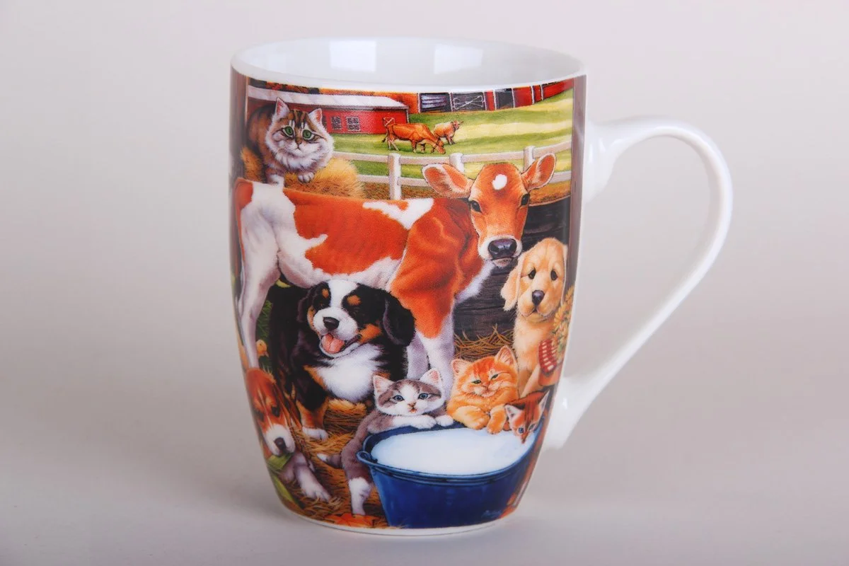 КОРАЛЛ Кружка 340 мл.Забавные питомцы NYCF