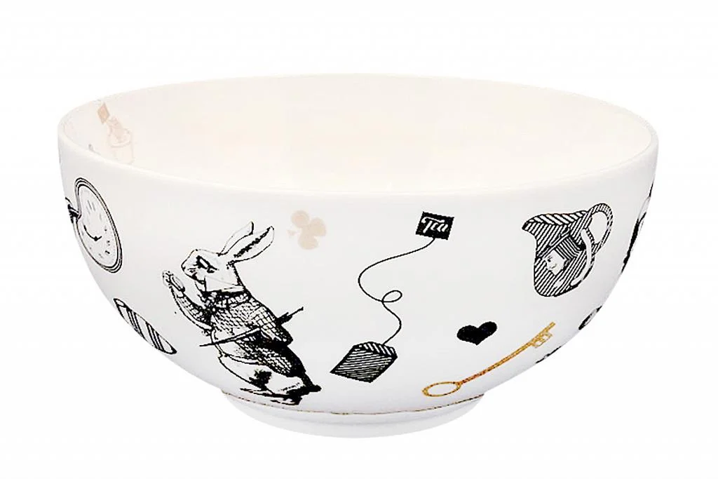 КОРАЛЛ Салатник 14см./610мл. Безумное чаепитие NB204B/610