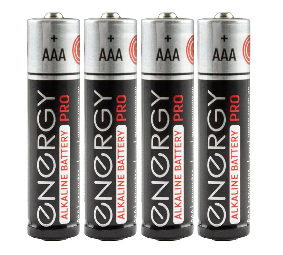Energy Батарейка алкалиновая Pro/Power LR03/4S (ААА) 104402-SK