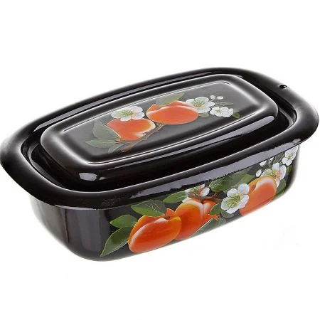 КМК Лоток с крышкой 0,6л 42504-052/6 коричневый