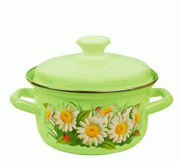 КМК Кастрюля 4,0 л 42315-143/6-У4 салатовый