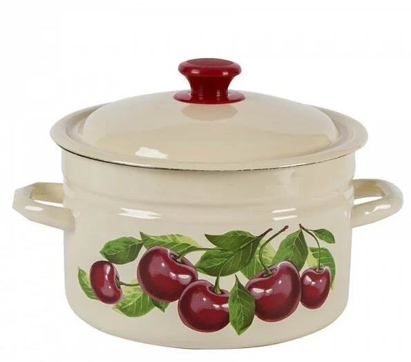 КМК Кастрюля 4,0 л 42304-142/6-У4 слоновая кость