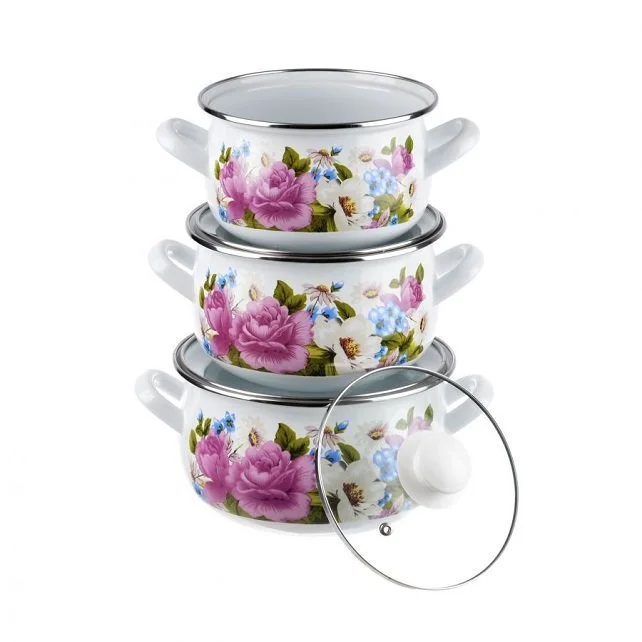 HASCEVHER Набор кастрюль (6пр.) Лето 151/7090