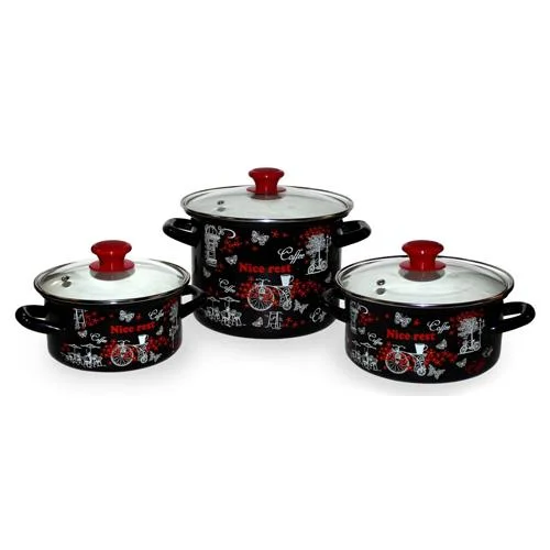 КМК Набор кастрюль (6пр.) Отдых-5-1 Люкс