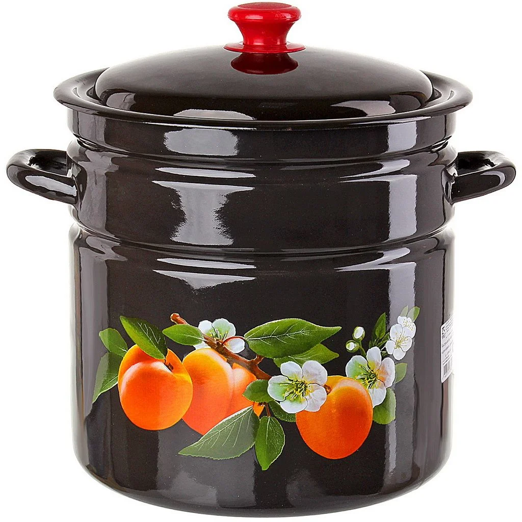 КМК Кастрюля 12 л 41804-242/6-У2 коричневый