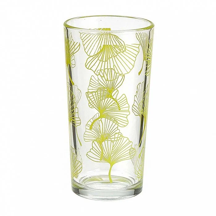GLASSTAR Набор стаканов 230мл./6пр. Ботаника 1256/91 желтый