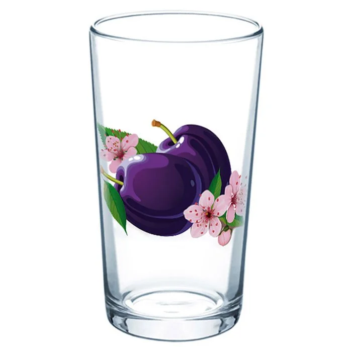 ДЕКОСТЕК Набор стаканов 230мл./6пр. Слива ДСГ12560690