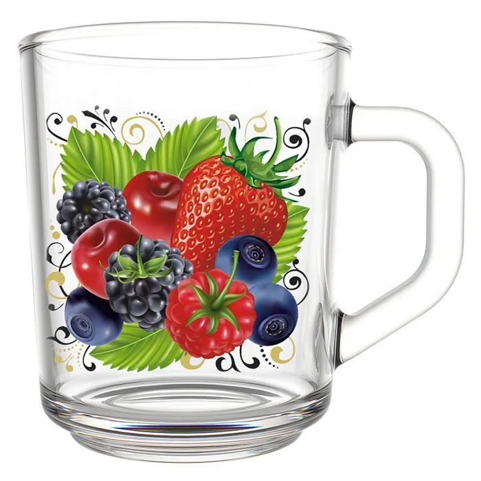 ДЕКОСТЕК Кружка 220 мл Ягодный фреш 2007-Д