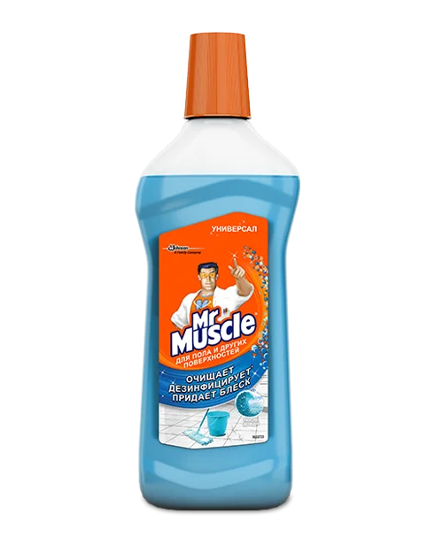 MR MUSCLE Средство для пола и других поверхностей 500 мл. После дождя 4823002004564