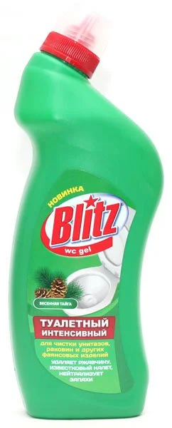BLITZ Гель туалетный активный 750г. Весенняя тайга 4607137251464