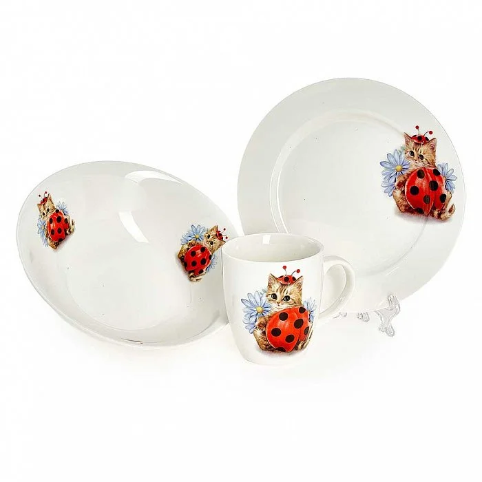 ROSARIO Набор посуды д/завтрака 3 пр. Ф14-006