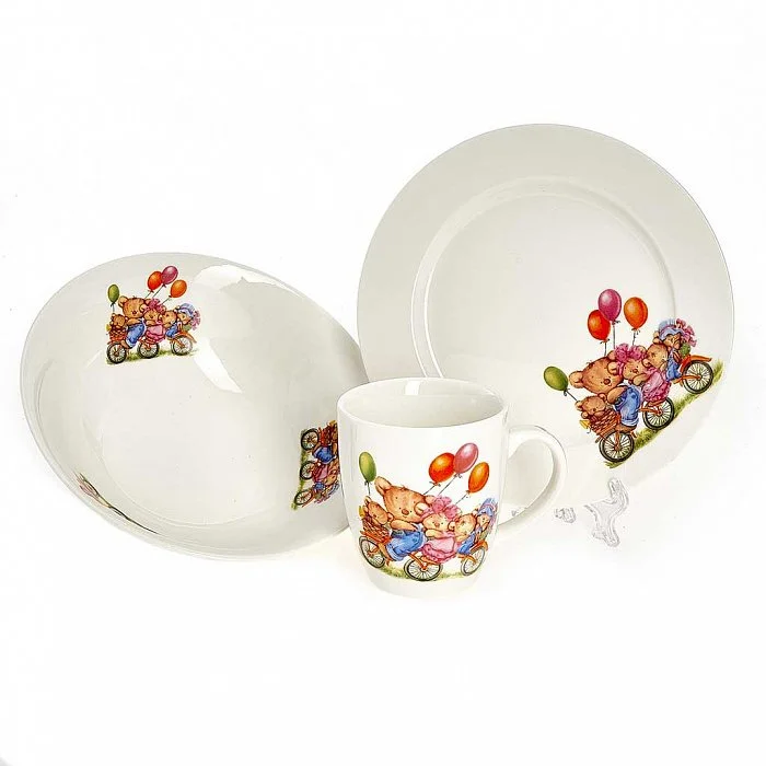 ROSARIO Набор посуды д/завтрака 3 пр. Ф14-008