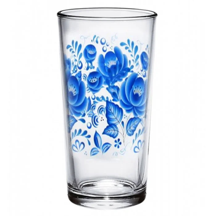 ДЕКОСТЕК Набор стаканов 6шт/230мл. Гжель 1256/501