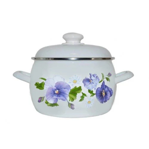 ЛЫСЬВА Кастрюля 3,5л С-4213АП2/4ДТ белый