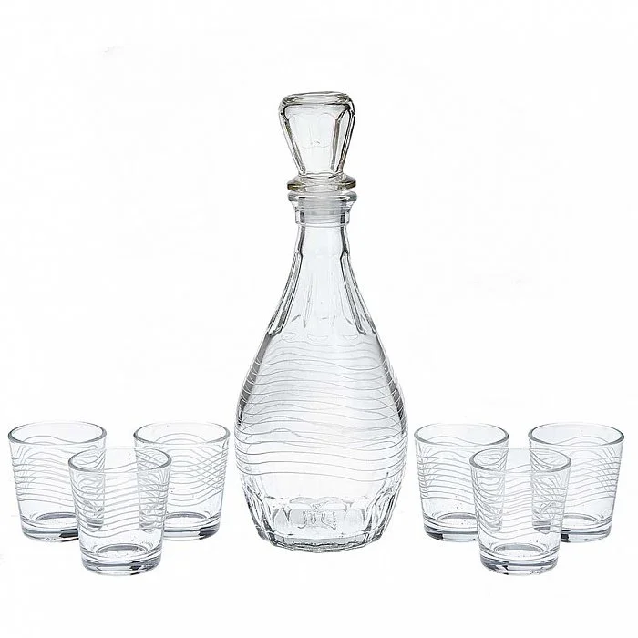 ДЕКОСТЕК Набор бокалов для вина 7 пр. Мираж 1231-Г