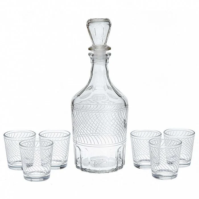 ДЕКОСТЕК Набор бокалов для вина 7 пр. Онда 1230-Г