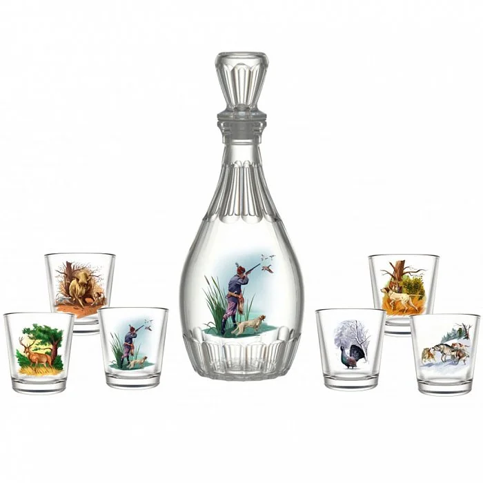 ДЕКОСТЕК Набор бокалов для вина 7 пр. Охота 1230-Д