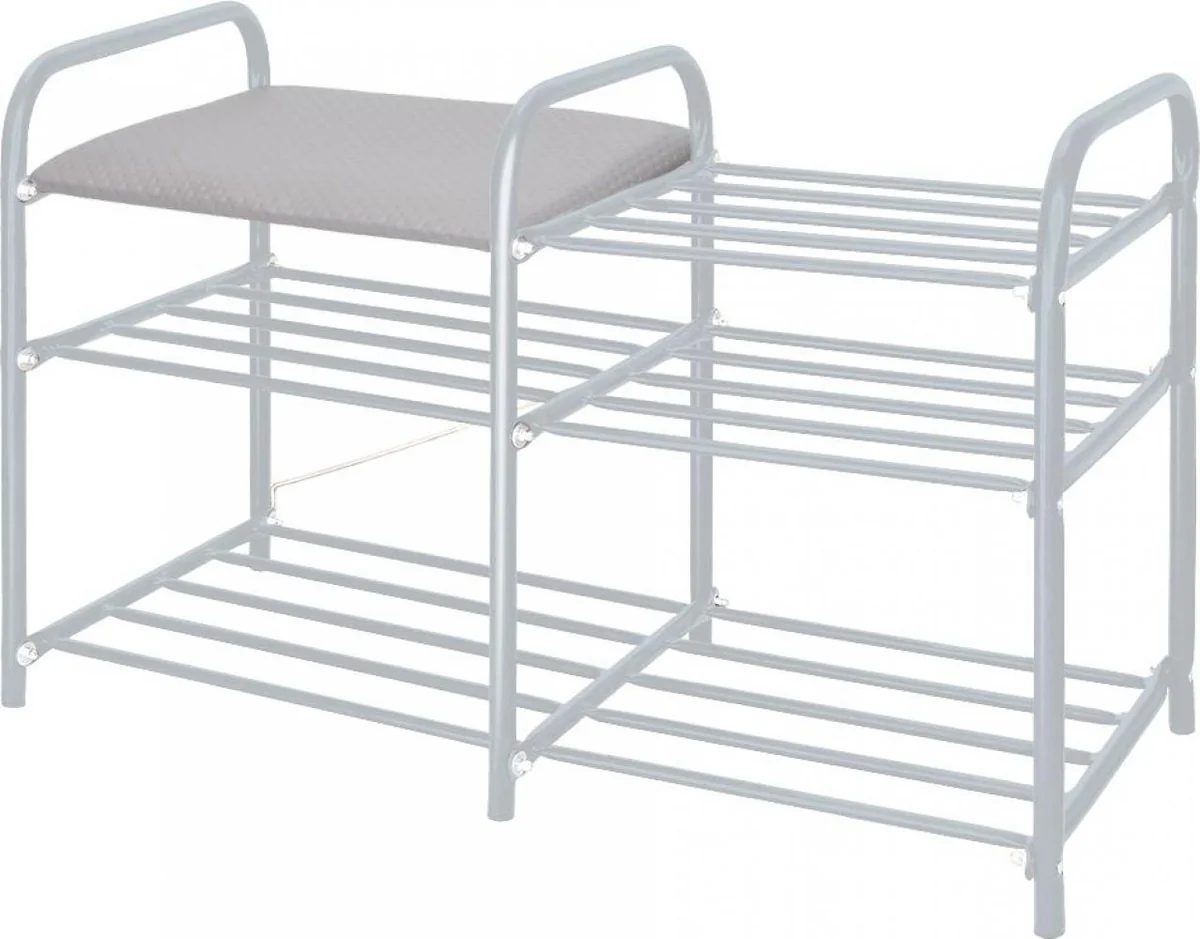 НИКА Этажерка для обуви «Люкс» ЭТЛ3/С серый