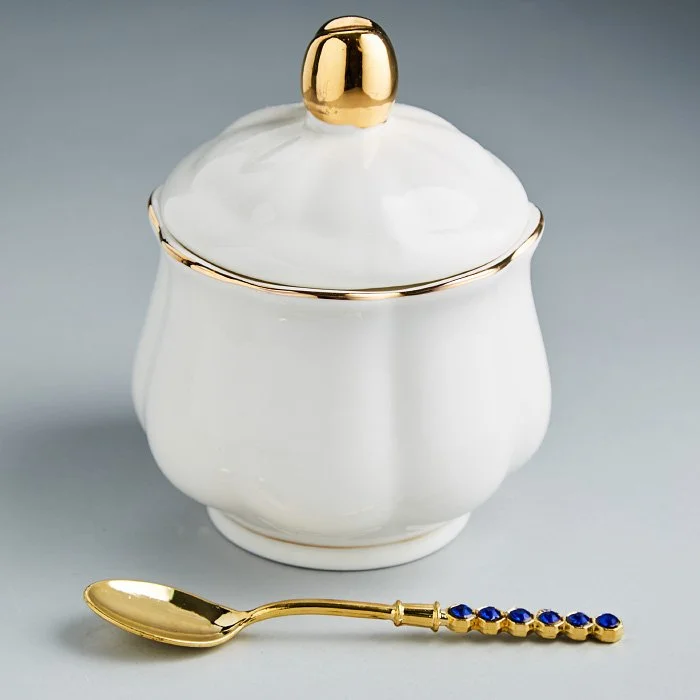 BEATRIX Сахарница 280 мл с ложкой МР010Е