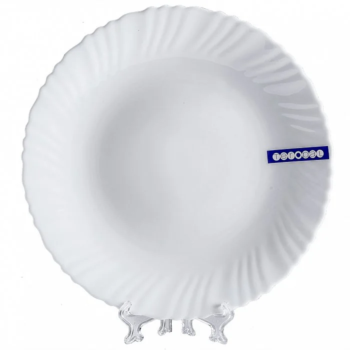 TEROPAL Тарелка подстановочная круглая 24 см Белье 0001T11/50-SK