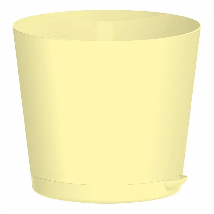 PLASTIC REPUBLIC Горшок для цветов 200 мм 4 л с прикорневым поливом Easy Grow ING47020НР нежная ромашка