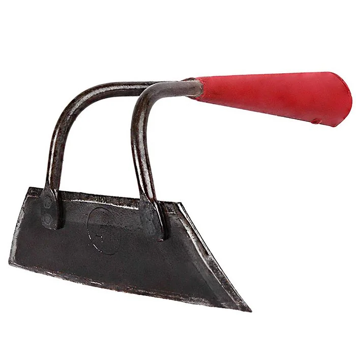 DELTA Тяпка самозаточная 200х55мм (Суперсталь, красная)