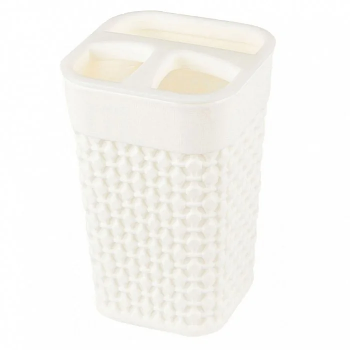 DELTA Подставка для зубных щеток OSLO РТ1344МЛ-36 молочный