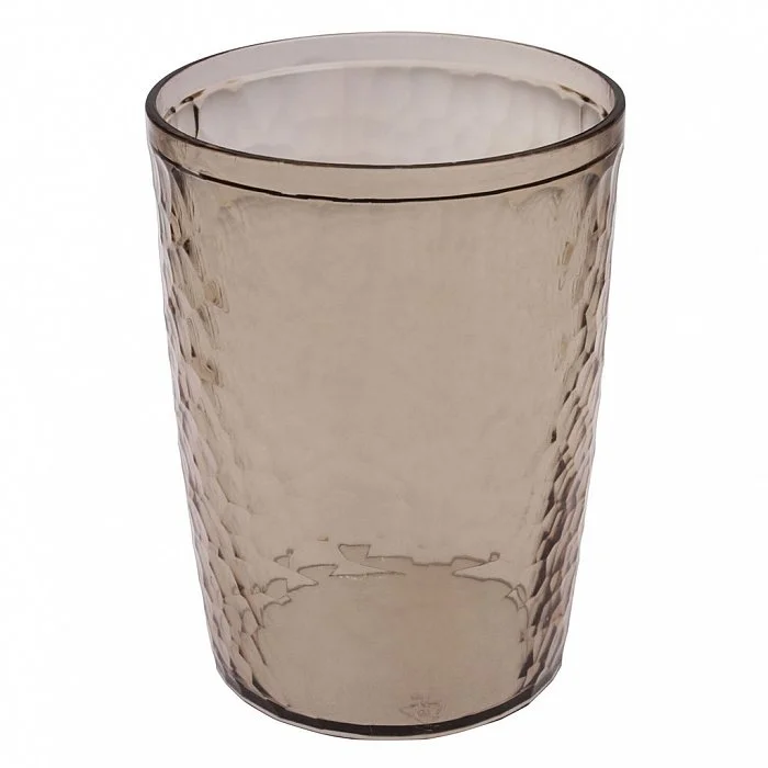 DELTA Стакан в ванную комнату 350 мл Natural stone BQ1216БЖПР бежевый прозрачный