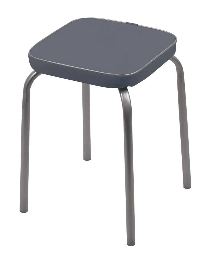 НИКА Табурет Фабрик-3 ТФ03/ТС темно-серый