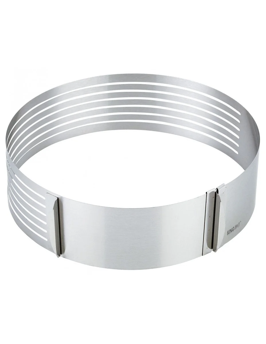 KINGHOFF Регулируемый обруч для тортов KH-1474