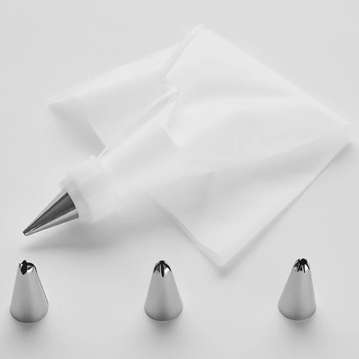 WEBBER Мешок кондитерский с 4 насадками ВЕ-0326