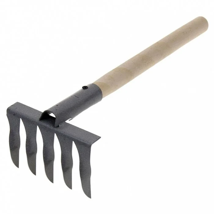 DELTA Грабли 5-ти зубые, витые, с черенком ГВ-5