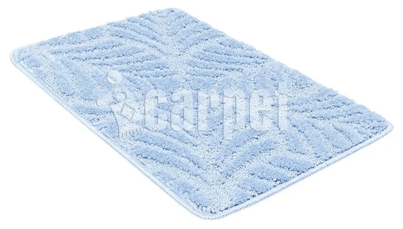 SHAHINTEX Коврик АКТИВ icarpet 40*60 001 00-00005173 ГОЛУБОЙ 11