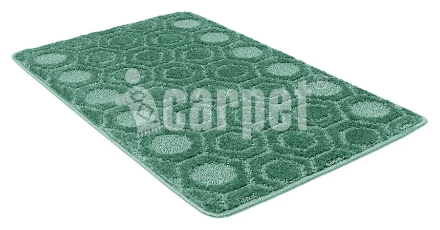 SHAHINTEX Коврик АКТИВ icarpet 50*80 002 00-00005339 ЗЕЛЕНЫЙ 52