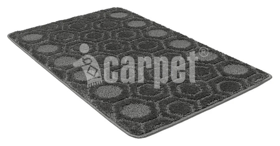 SHAHINTEX Коврик АКТИВ icarpet 60*90 002 00-00005351 СЕРЫЙ 50