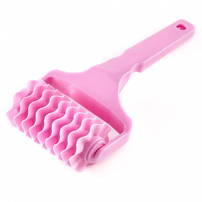 WEBBER Ролик для нарезки сетки из теста BE-0476 лавандовый