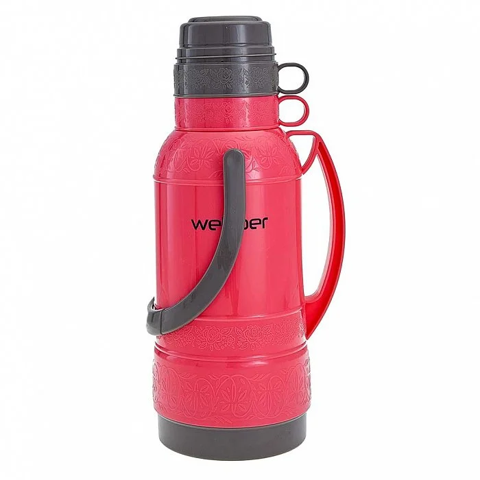 WEBBER Термос 3,2 л 25032/8 розовый с коричневым
