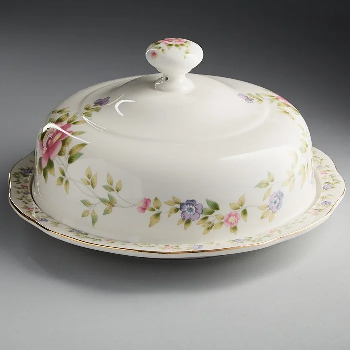 BEATRIX Блюдо для блинов с крышкой 23см Розмари МН065Н