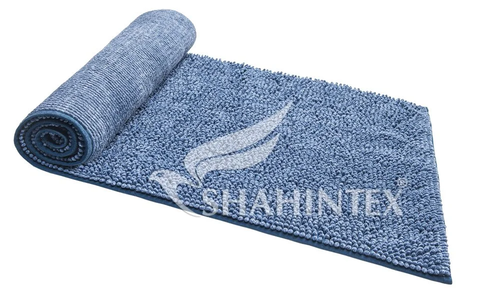 SHAHINTEX Коврик MULTIMAKARON 70*140 5601 синий