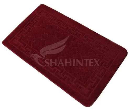 SHAHINTEX Коврик РР 60*100 9236 БОРДОВЫЙ 45