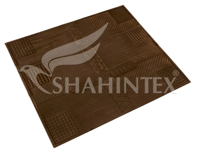 SHAHINTEX Коврик противовибрационный 62*55 00-00002554 ШОКОЛАДНЫЙ 06