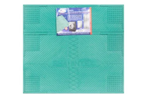 SHAHINTEX Коврик противовибрационный 62*55 5565 ЗЕЛЕНЫЙ 01